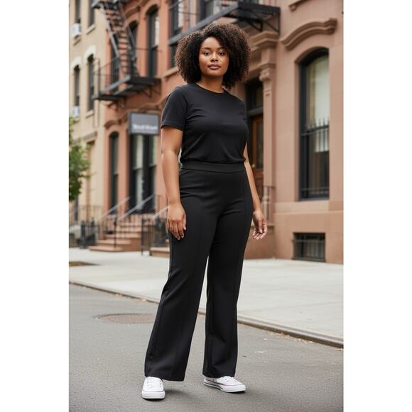 Chico's Pants - Chicos Black Pants Slimming Flare Pants Business Comfort Size 20R NWT